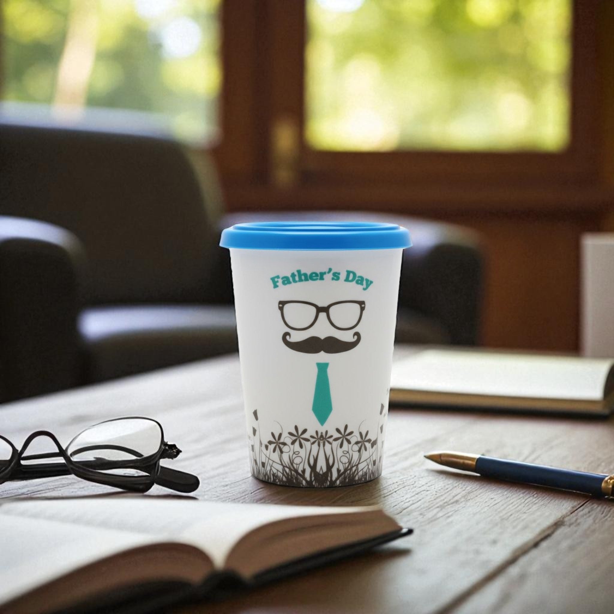 Father's Day Ceramic Mug Gift Box 9.8x9.8x4cm