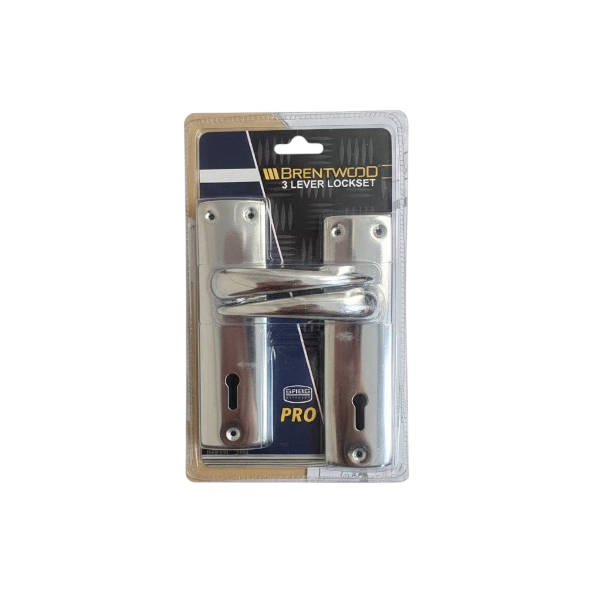 Lockset Mortice 3 Lever C/P SABS Approved