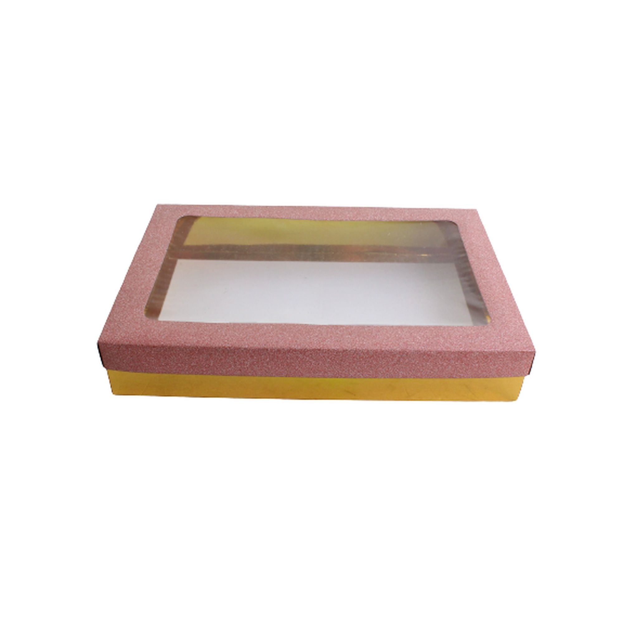 Gift Biscuit Paper Box 30 x 20 x 5cm XPP299 ROSE GOLD