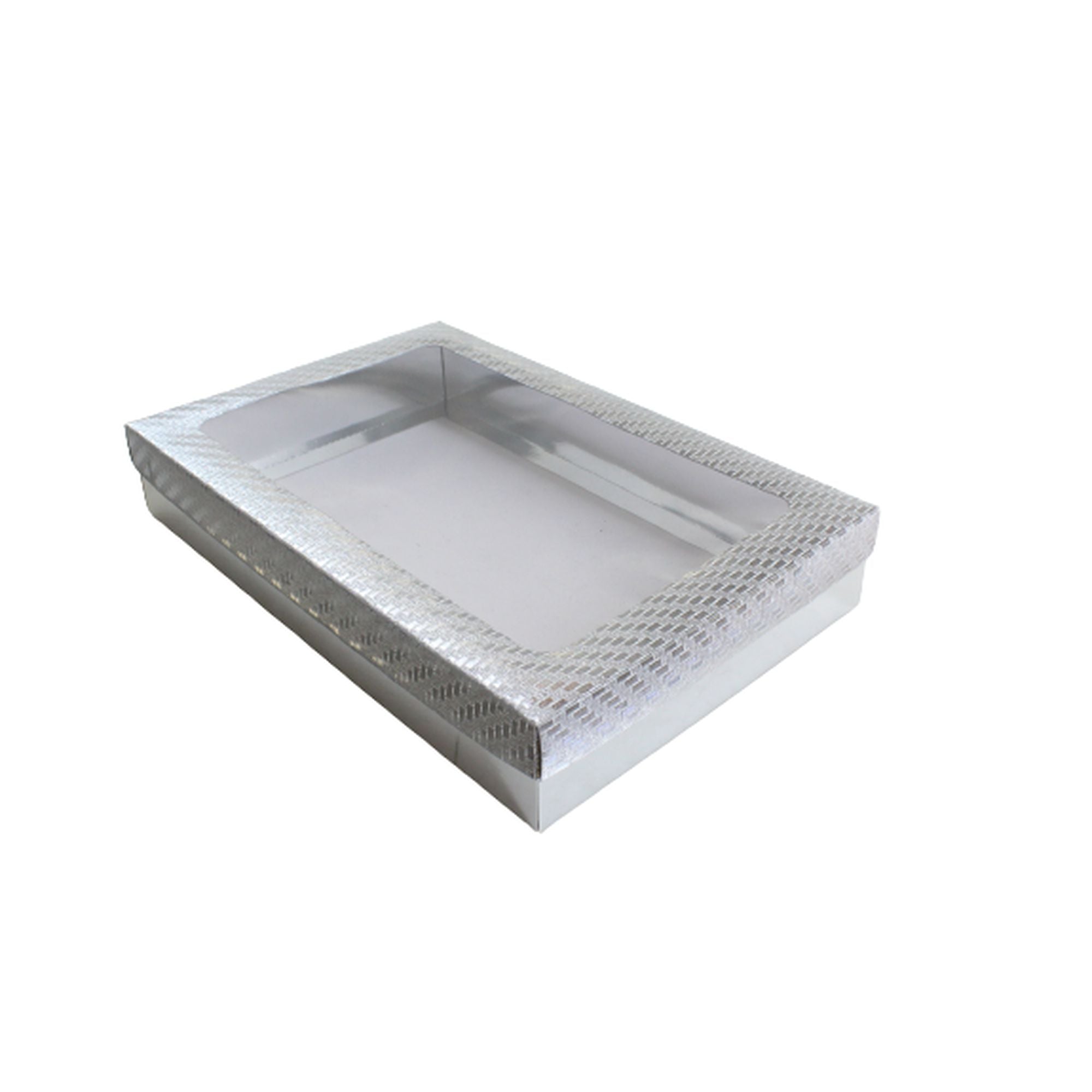 Gift Biscuit Paper Box 30x20x5cm XPP308 SILVER