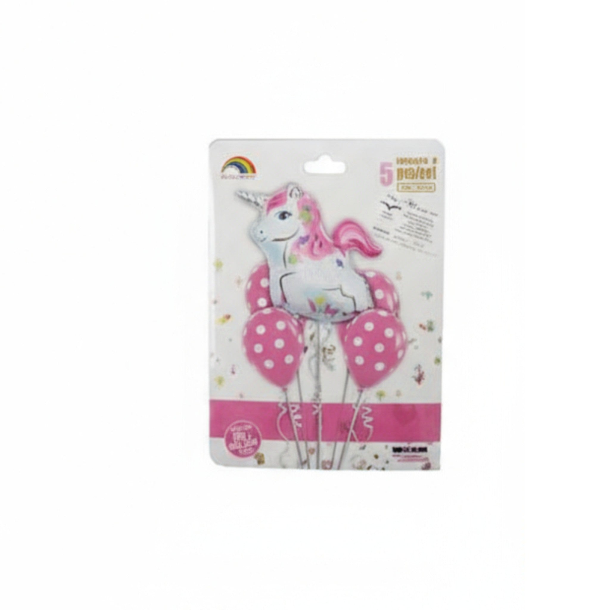 Helium Foil Balloon Unicorn Design