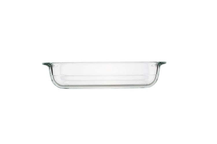 Aqua Baking Tray Glass Rectangle No Lid 2L 10342