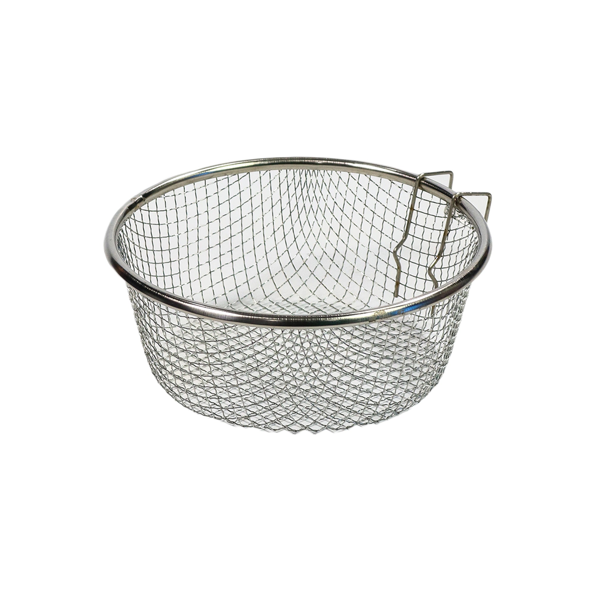 Chip Fryer Serving Basket Stainless Steel Collapsable Handle 9845