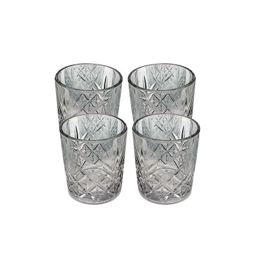 Pasabahce Timeless Glass Tumbler 250ml Whisky 4pack 23321
