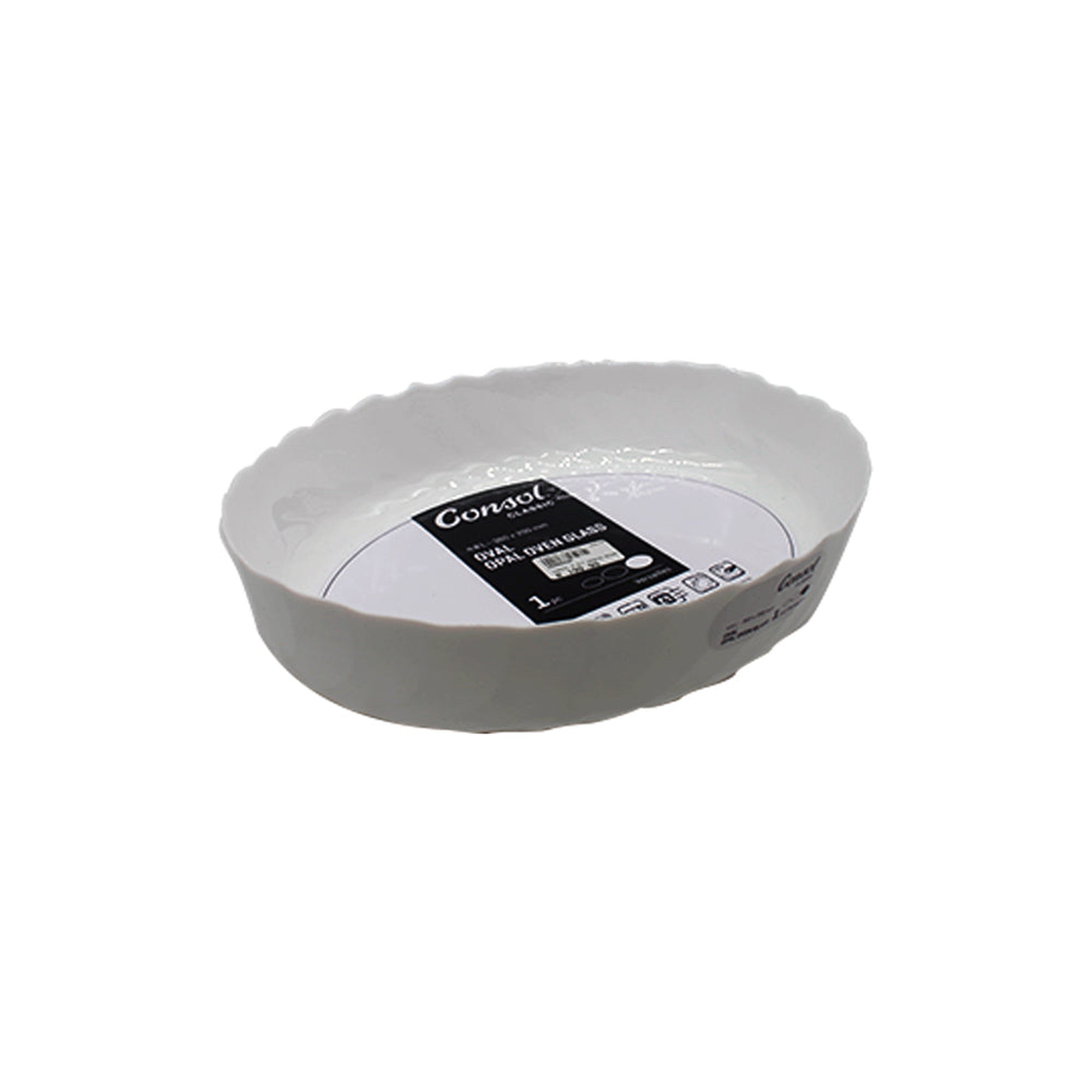 Consol Opal Oven Glass Dish 1L Versailles 41057