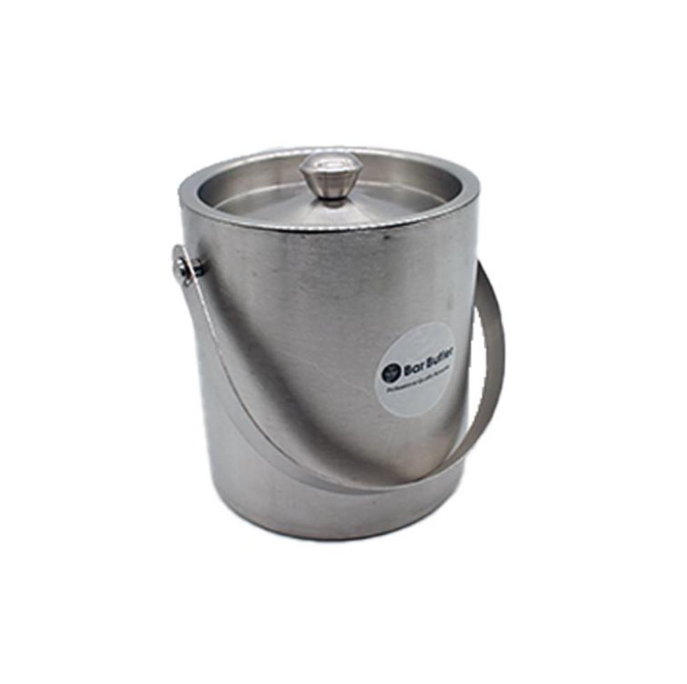 Bar Butler Double Wall Ice Bucket With Lid 1L 21440 Stainless Steel
