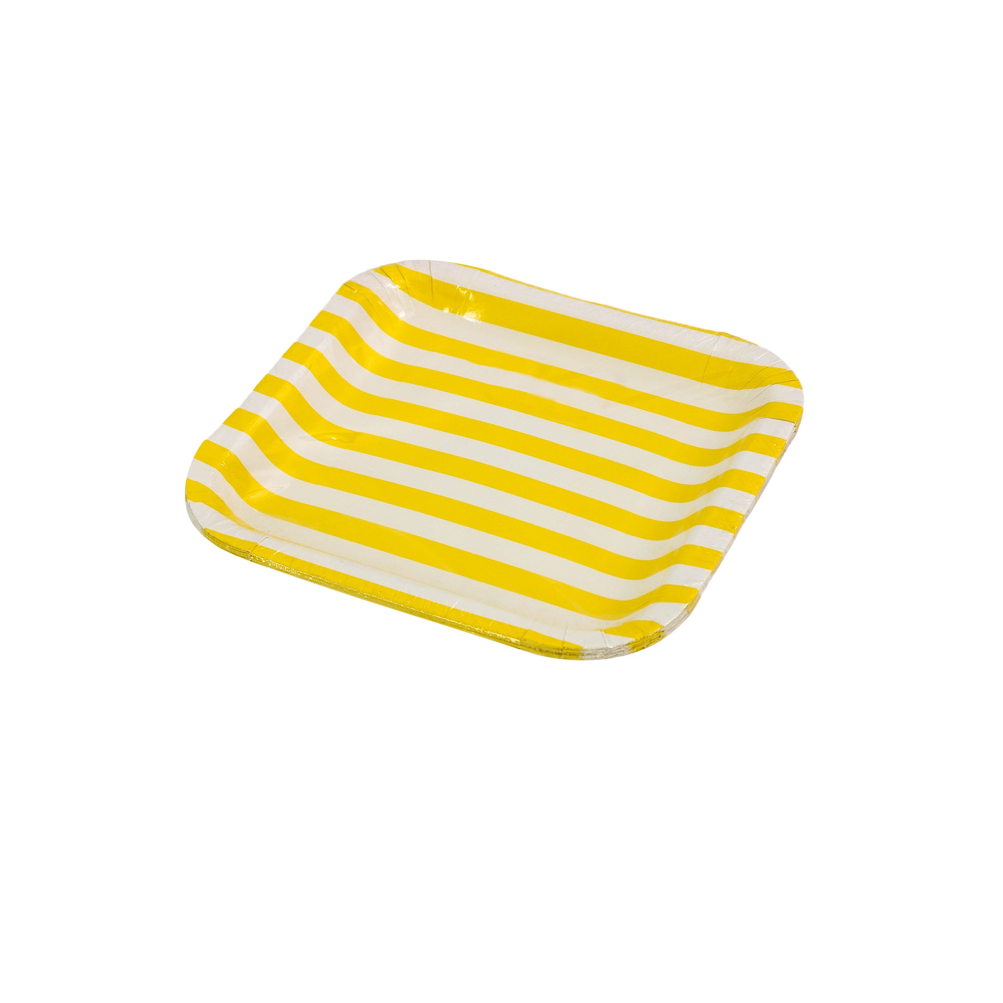 Party Plate Big Size With Stripe 5pc Pet100