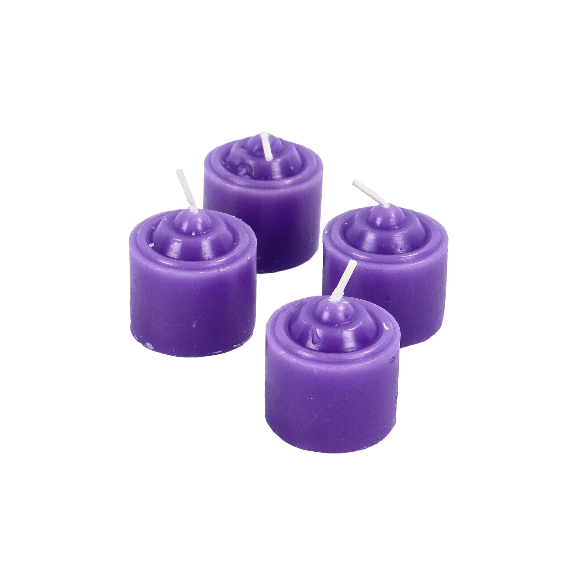 Tealight Candles Purple 3.5x3.5cm 10pc XCAN195