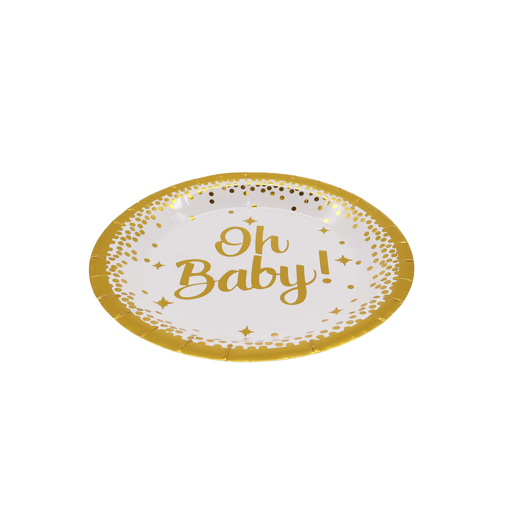 Party Paper Plate Oh Baby 10pc 57700151