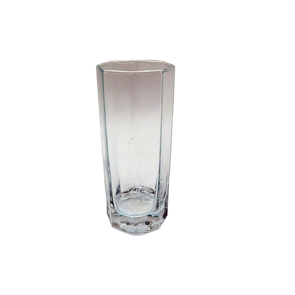 Hiball Glass Tumbler Octagonal 200ml 40177