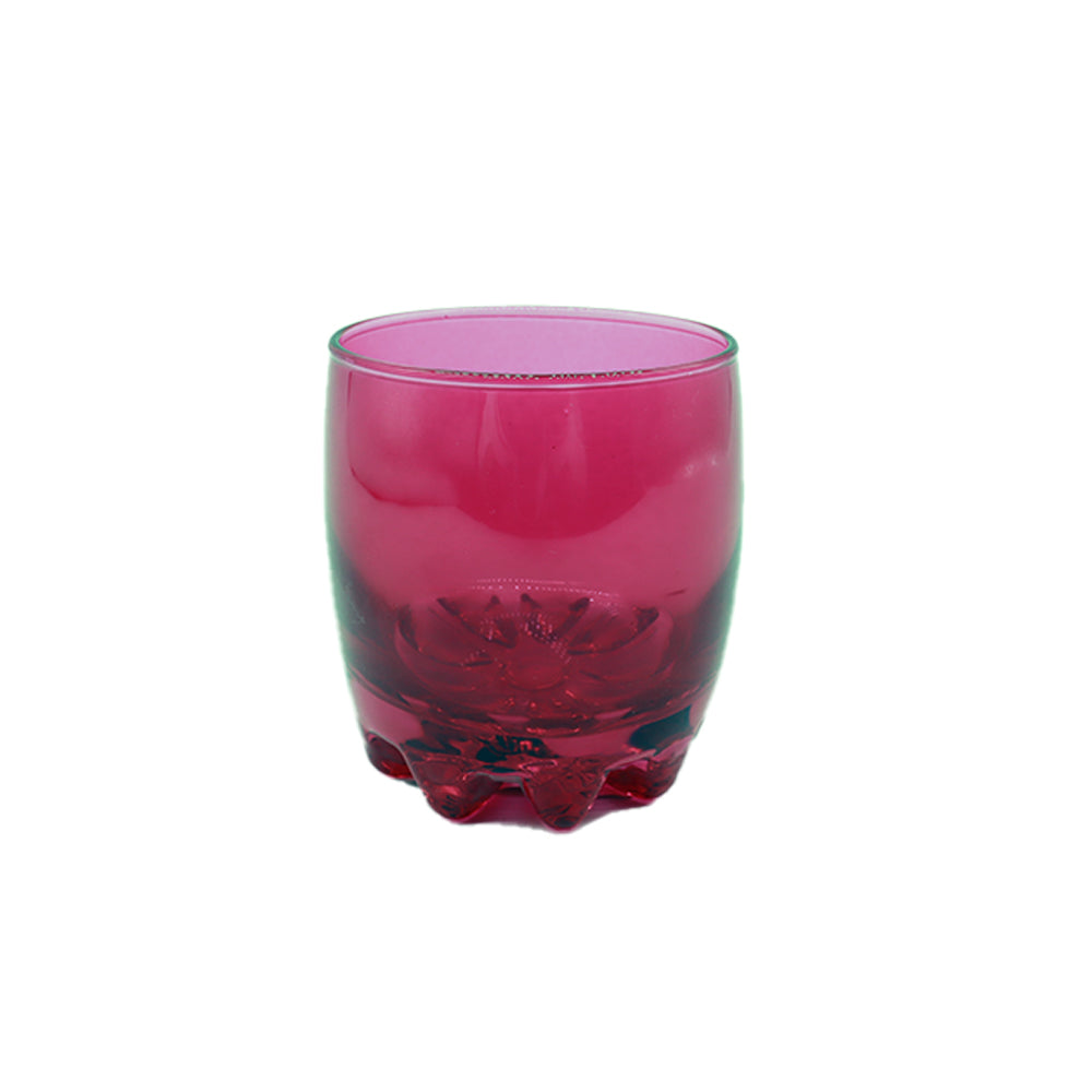 Pasabahce Karaman Glass Tumbler 200ml Whisky Pink 40478