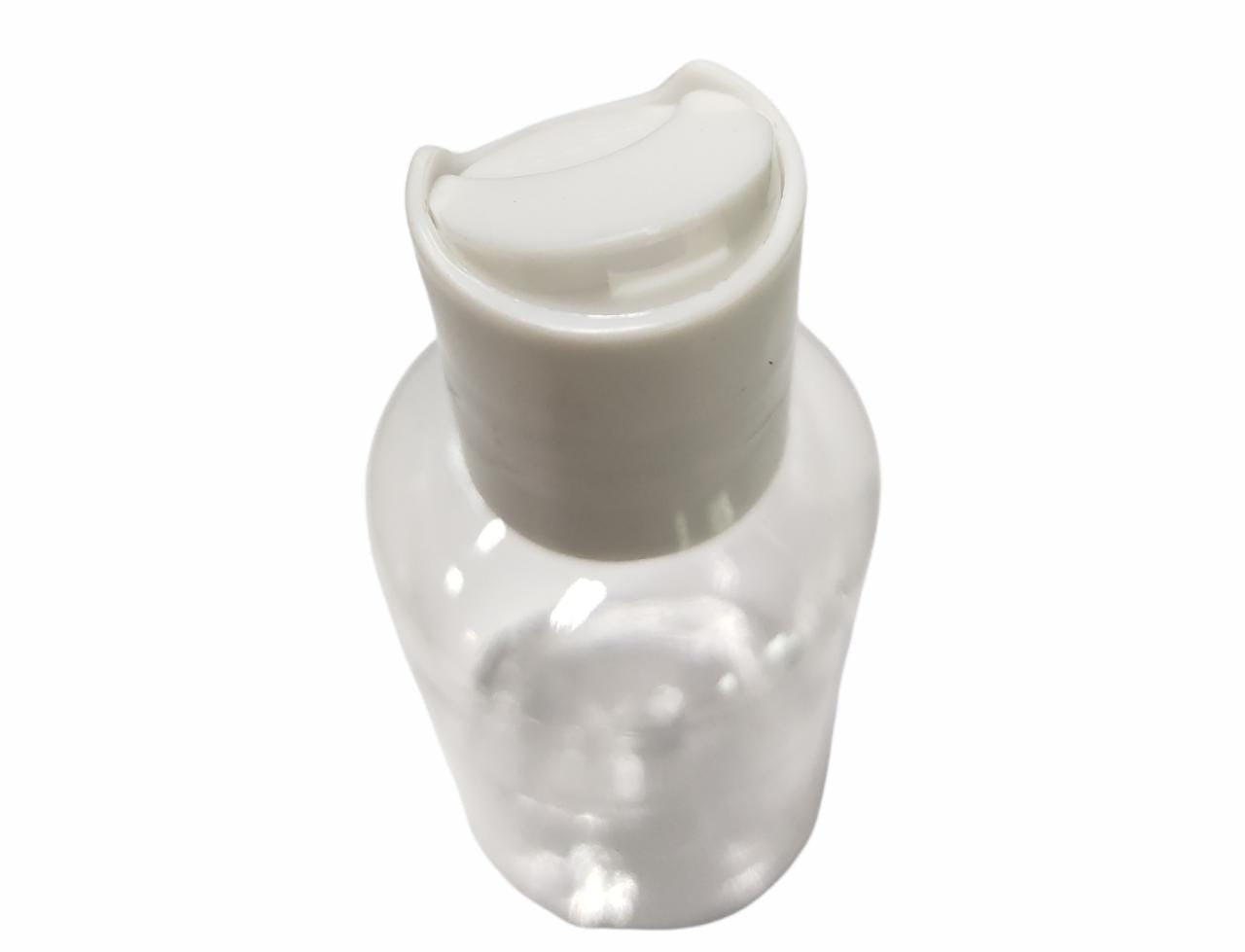 Plastic Bottle 50ml Clear with Lotion Lid