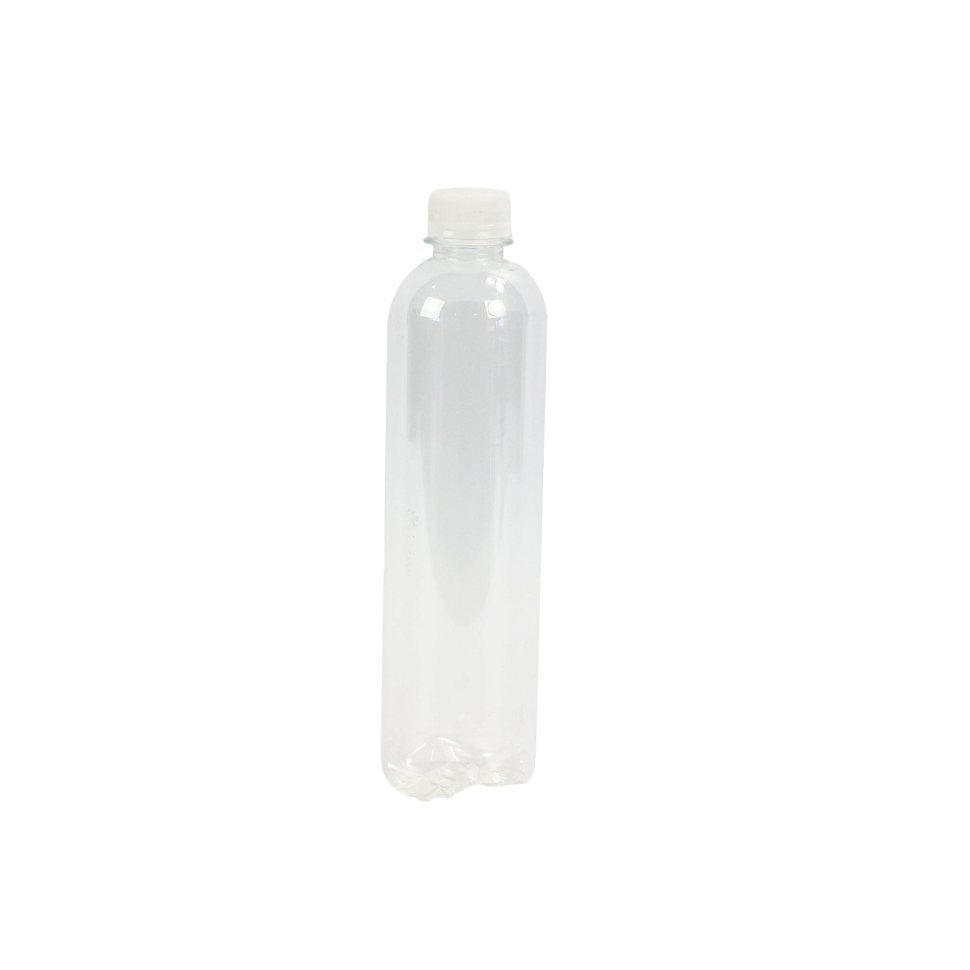 500ml Water Bottle Thirsty Clear with Pink Lid
