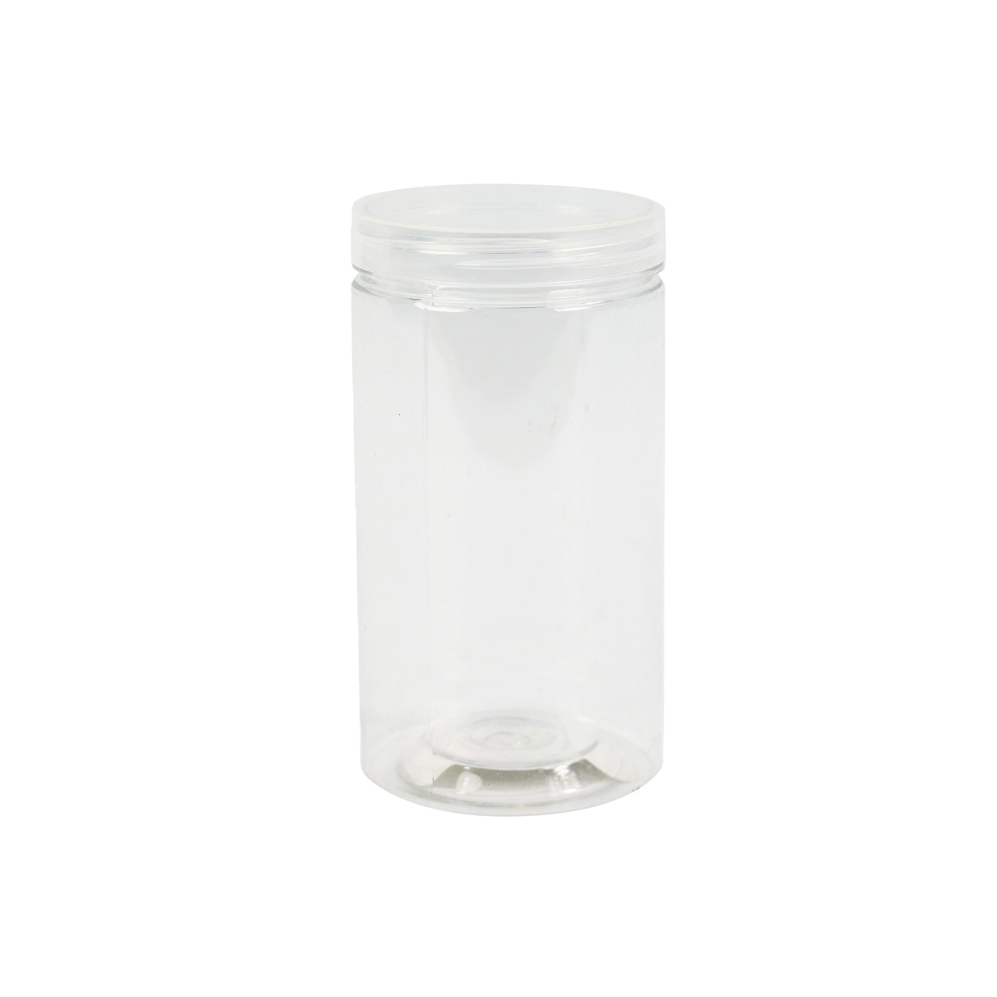 Plastic Pet Jar Bottle 300ml PVC with Lid Transparent