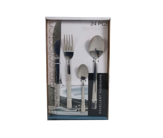Cutlery Set Stainless Steel 24 Pack 21381