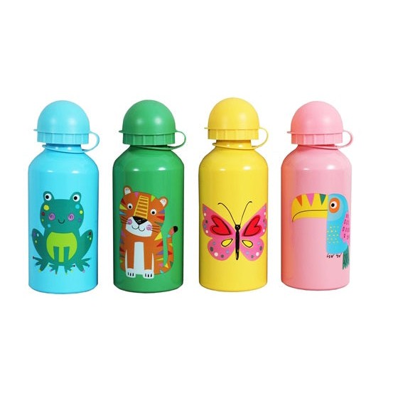 Kids Sports Flask Bottle 450ml Assorted 21393