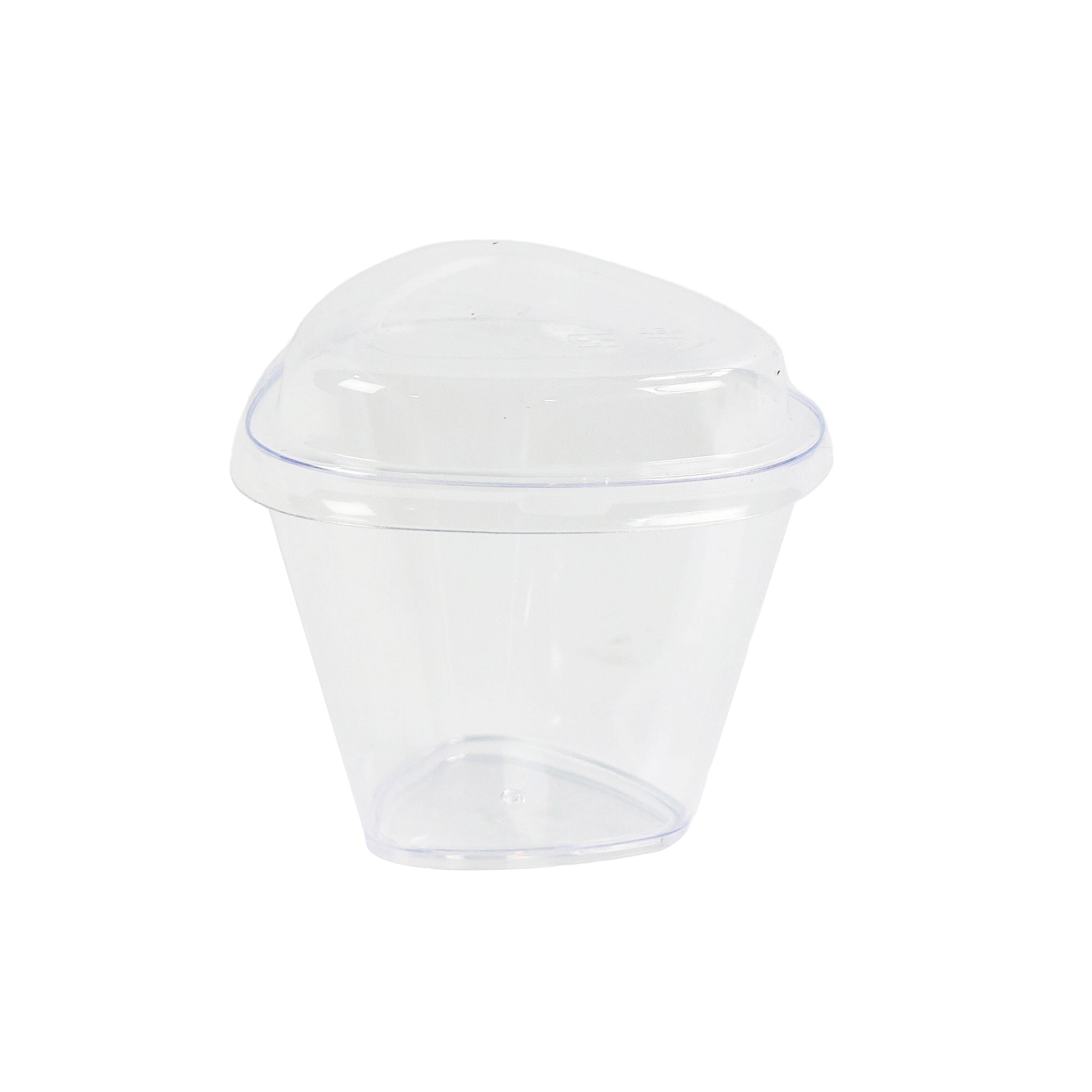 Acrylic Mini Dessert Cup with Lid 25pack