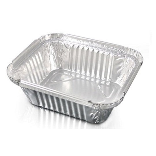 Aluminium Foil Baking Container Disposable with PVC Clear Lid 413PD - Each