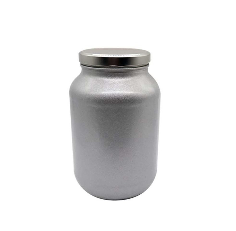 3L Glass Glitter Jar - Silicone Lid
