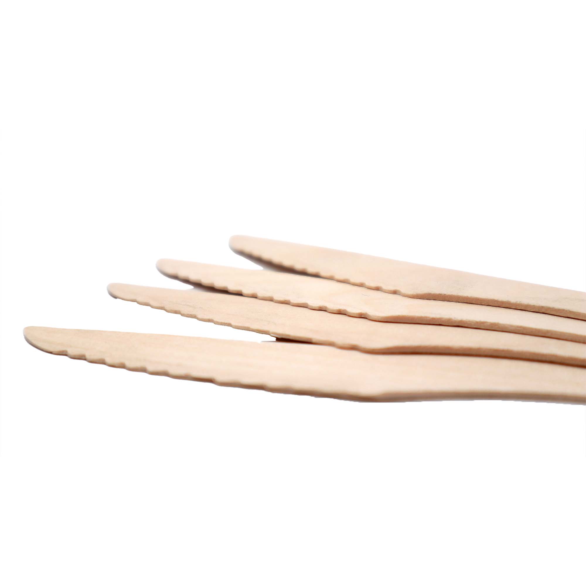 Disposable Wooden Cutlery Knife 160mm 25pack