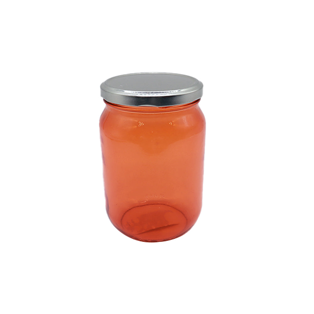 Consol 720ml Glass Jar Assorted Colours 82RTO