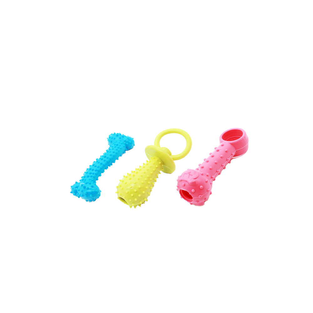 Pet Toy Puppy Chews Assorted 3pack