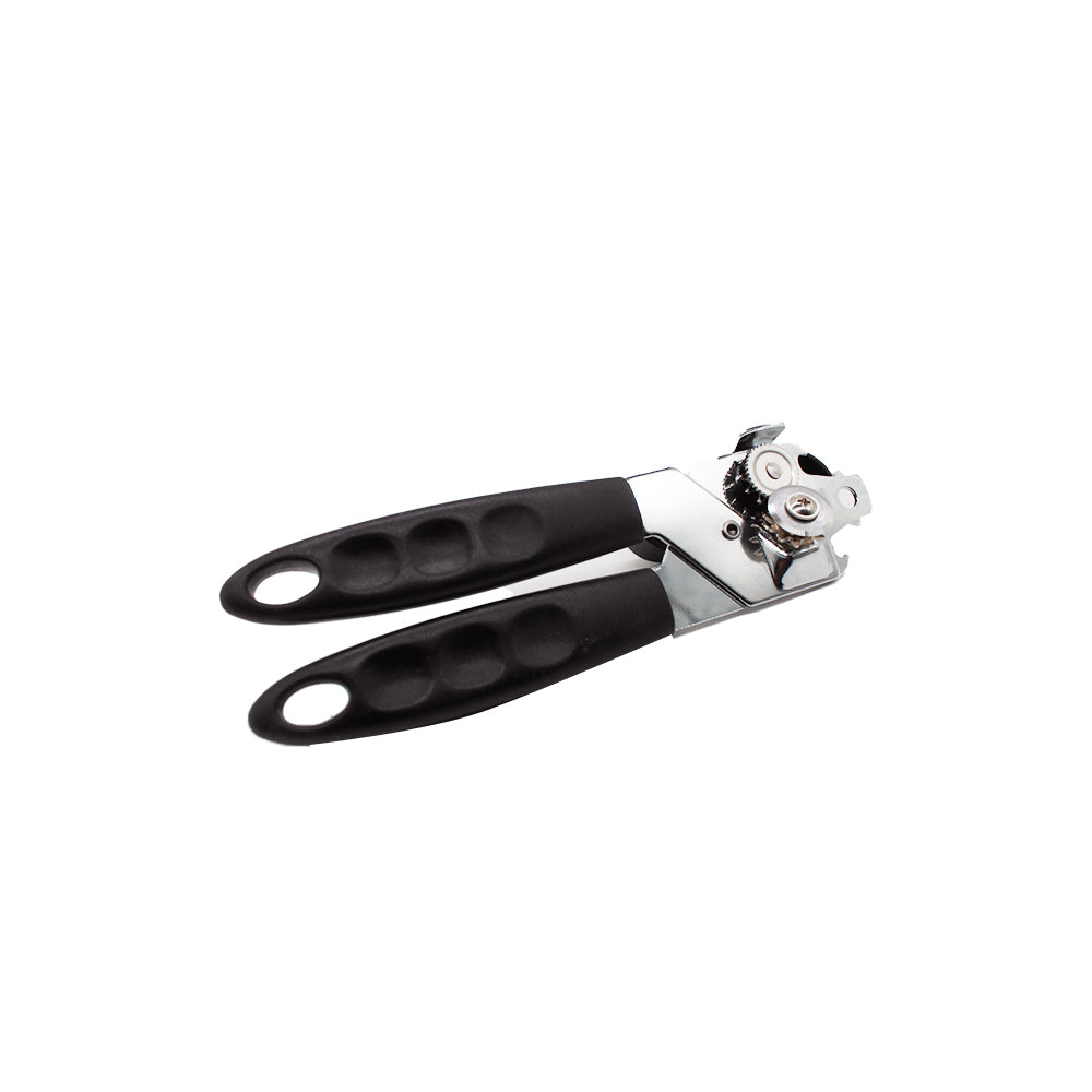 Can Opener Stainless Steel Tube with Black Handle Hill House