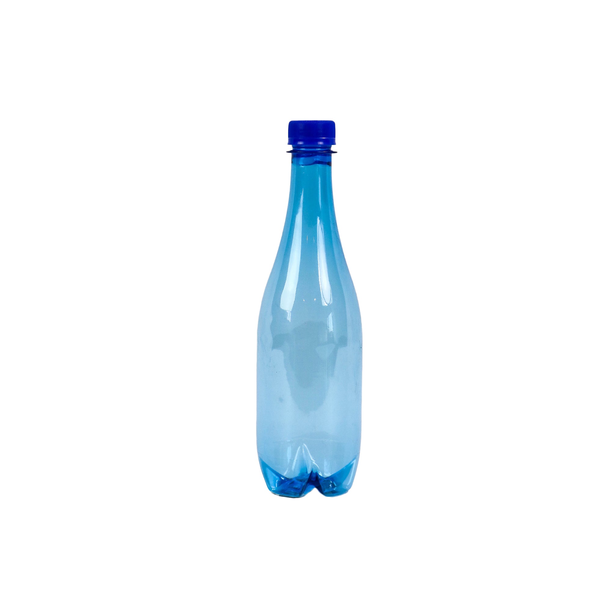 500ml Plastic Teardrop Water Bottle Blue BOT126