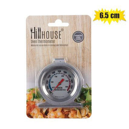 Hillhouse Thermometer 6.5cm Stainless Steel Casing