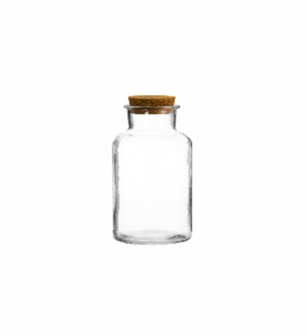 Regent Glass Bottle 150ml with Cork Lid 11169