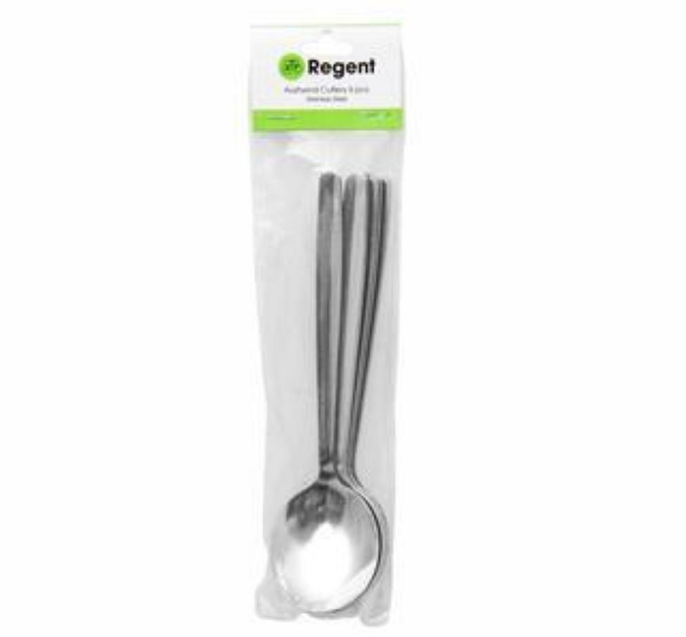 Regent Cutlery Austwind Soup Spoon 6 Pack Stainless Stee 21304l