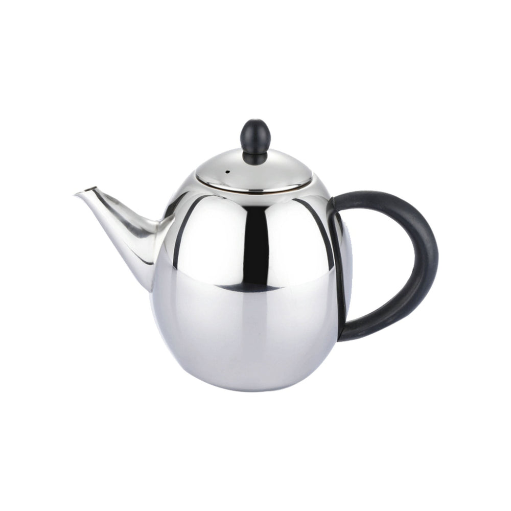 Regent Uji Teapot 1L Stainless Steel with Black Bakelite and Knob 21739