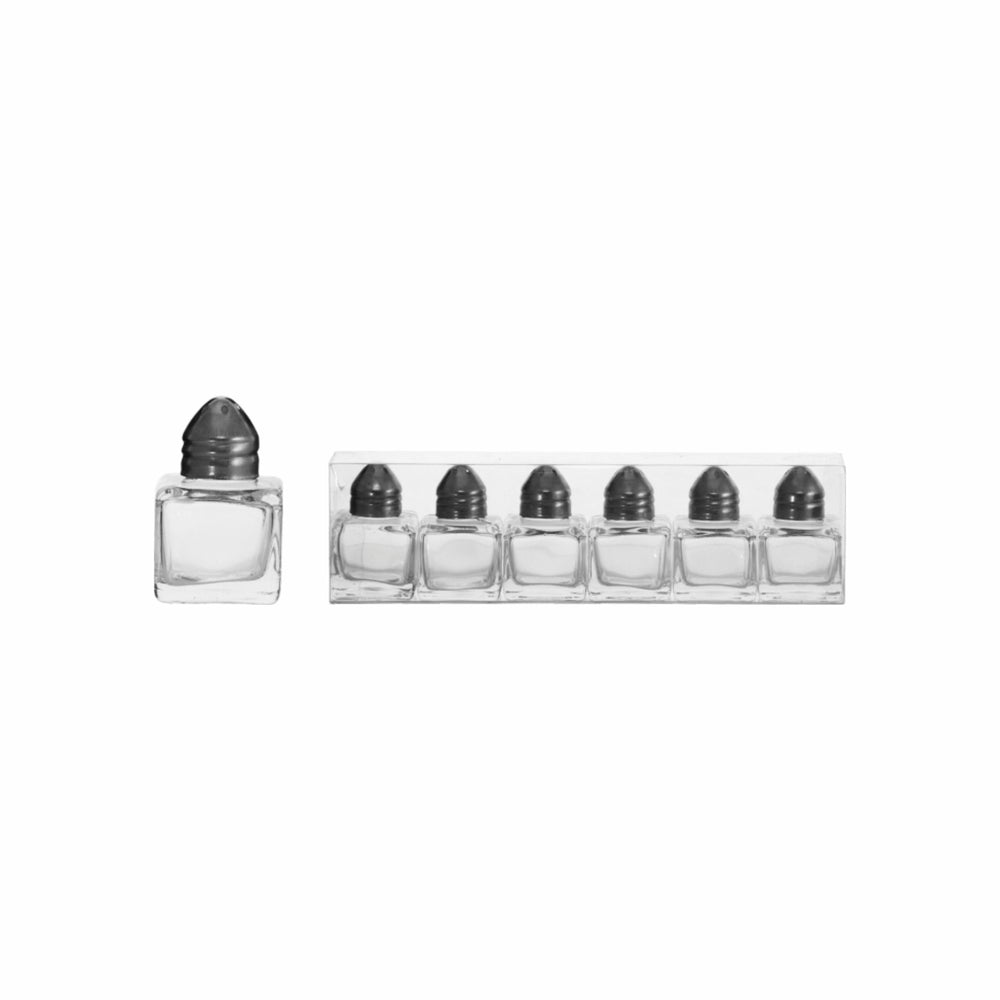 Regent Small Salt and Paper Glass Shaker In box 6pack 10ml