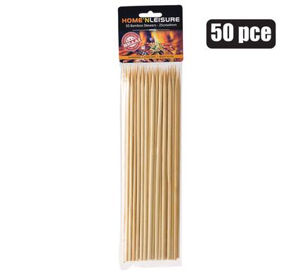 Bamboo Skewers 25cmx4mm 50pack