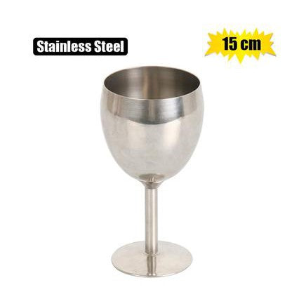 Goblet Tumbler 240ml Stainless Steel