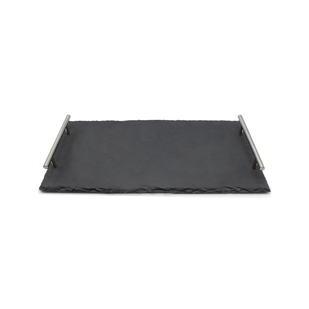 Regent Kitchen Slate Rectangular Serving Tray with Handle 400x200mm 30988