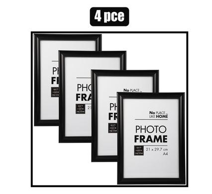 A4 Document Picture Frame Certificate Plastic 4pcs