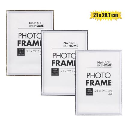 A4 Document Picture Frame Certificate Plastic Thick with Clear Edge