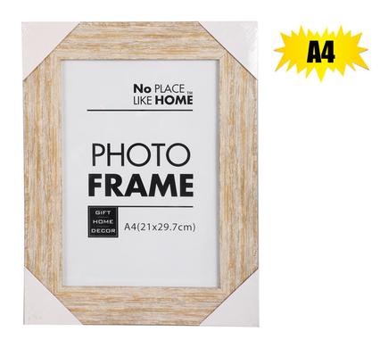 A4 Document Picture Frame Certificate Plastic Mustard Stressed