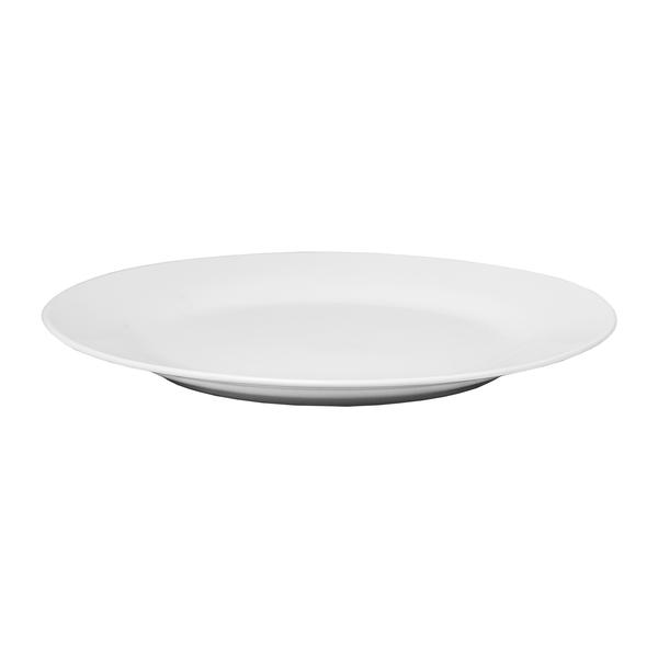 Regent Ceramic Fish Plate 240mm White 32013