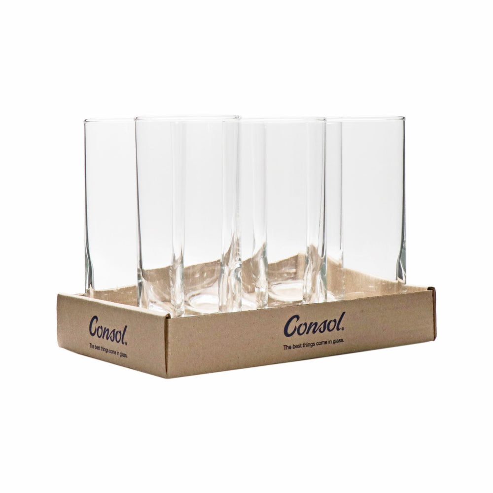 Consol Hiball Glass Tumbler 6pack 270ml 40363