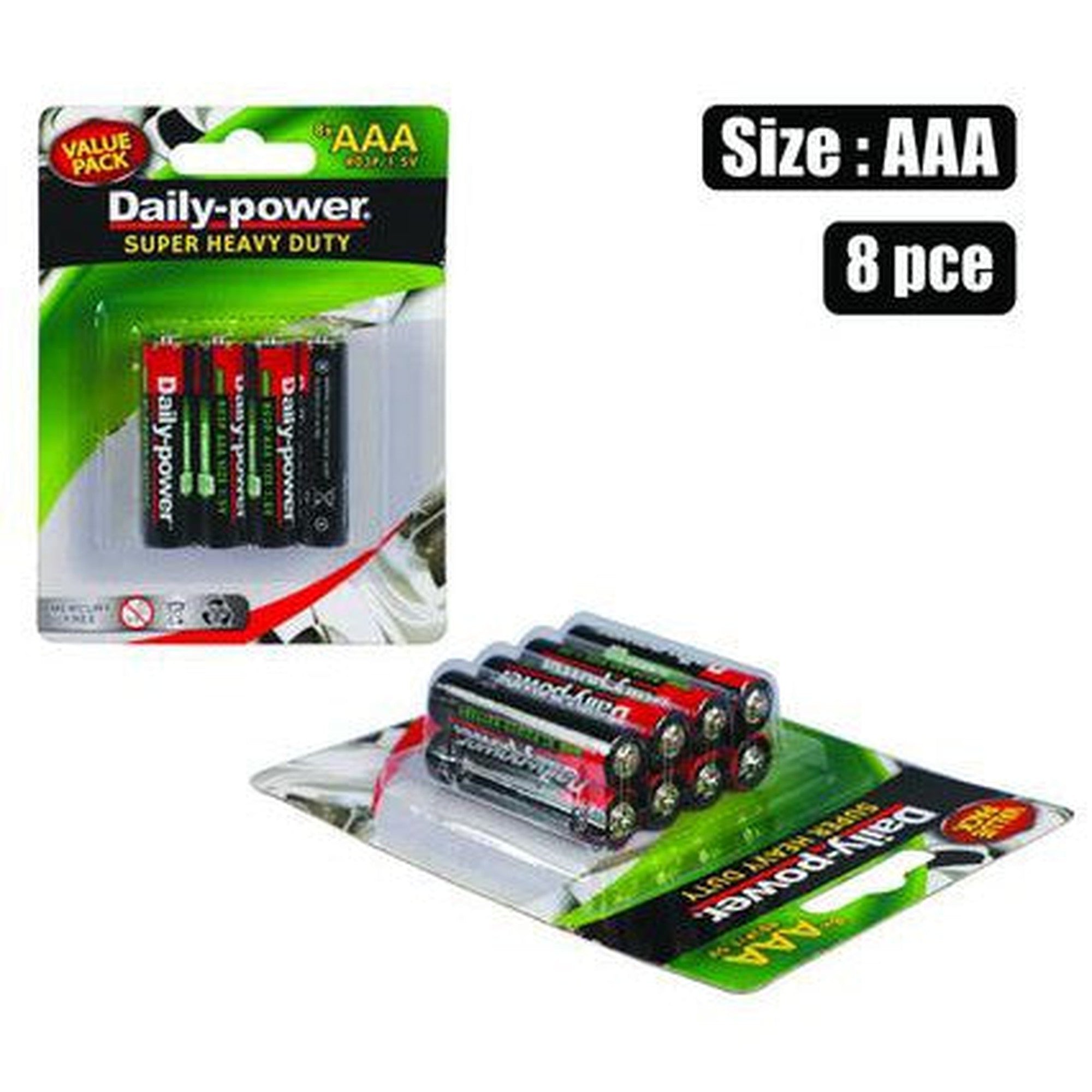 Batteries High Power AAA 8pack