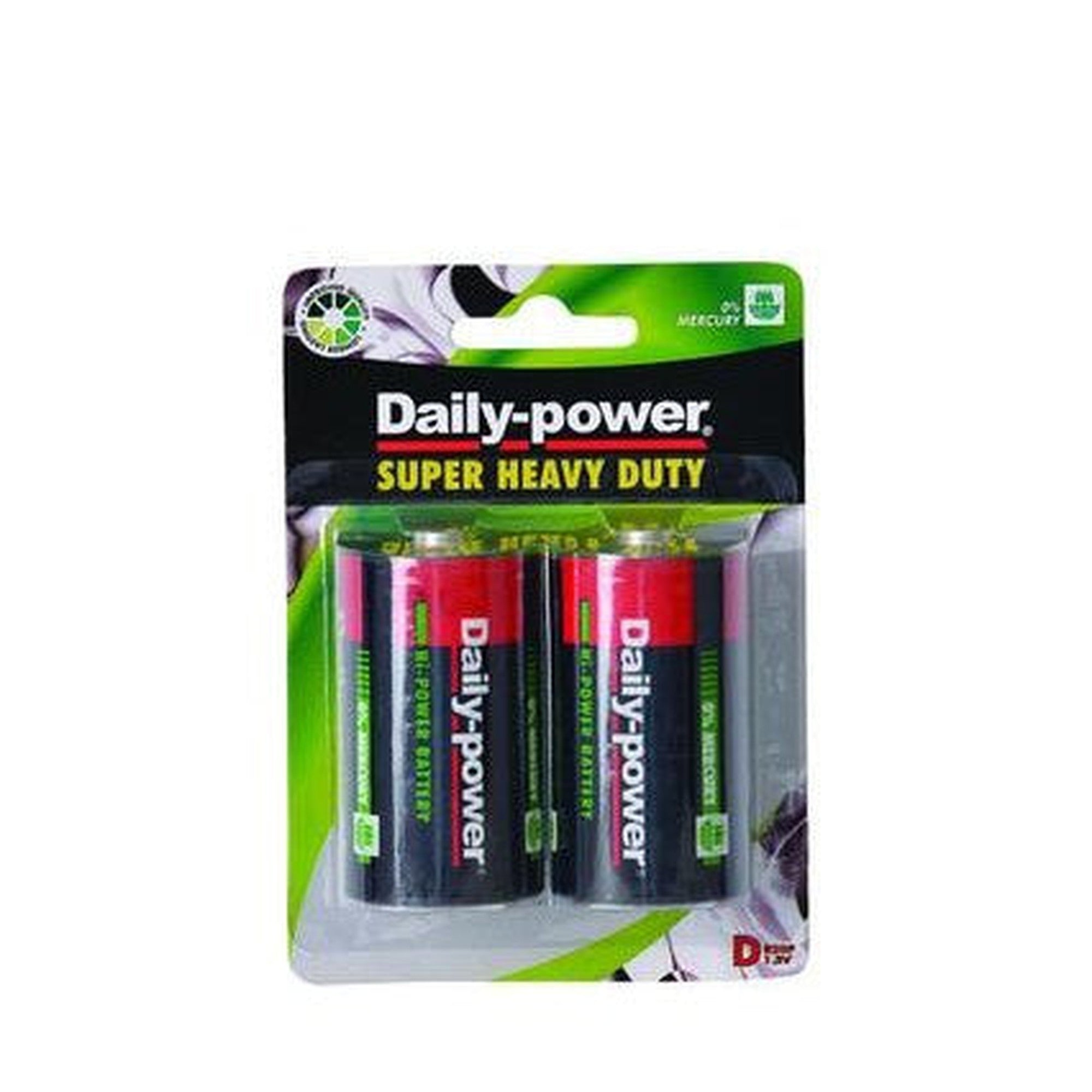 Batteries High Power Size.D 2pack