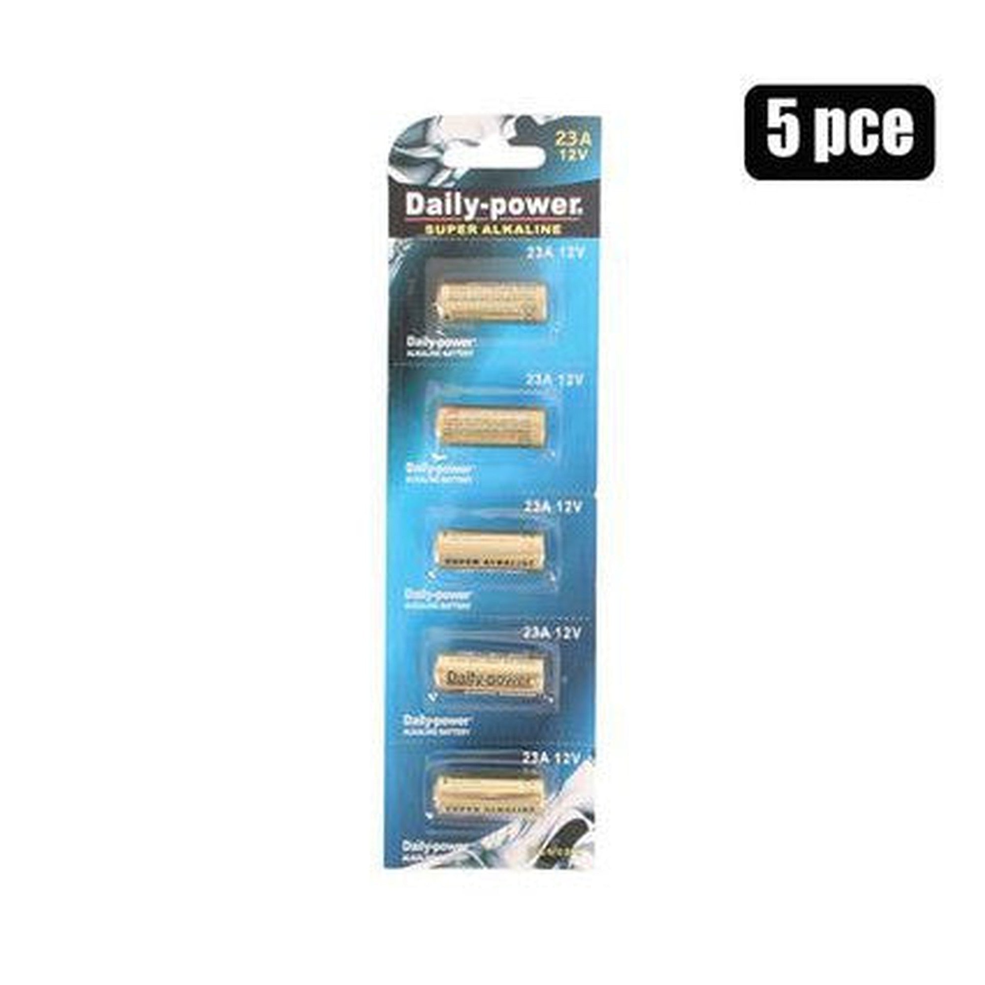 Batteries Alkaline 23a 5pack