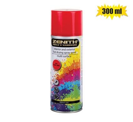 Zenith Spray Paint Red 300ml