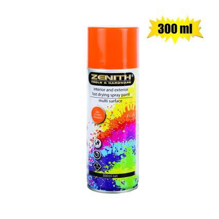 Spray Paint Orange Zenith 300ml