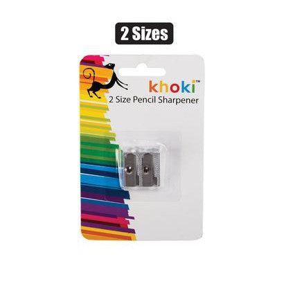 Khoki Double Hole Pencil Sharpener