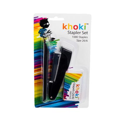 Khoki Metal Stapler with 1000pcs 26/60 Staples