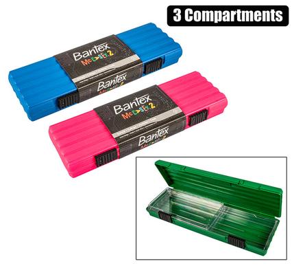 Bantex Mc'casey Pencil Case 33.5cm 3-Compartments
