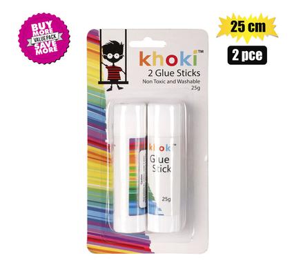 Khoki Glue Stick 25g 2pack